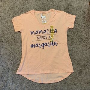 NWT G Supply “Mamacita Needs a Margarita” Top Medium